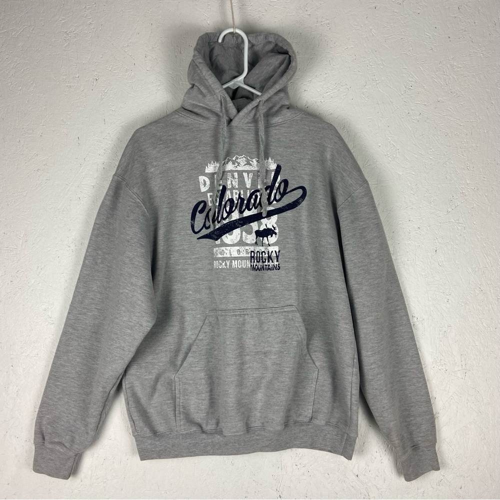 Dave & Buster’s Athletics Department Hoodie Adult Medium Gray - Picture 1 of 6